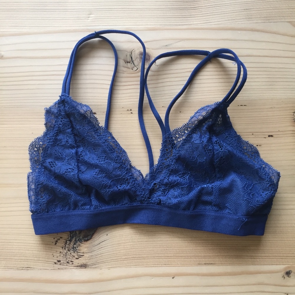 Navy blue bralette
